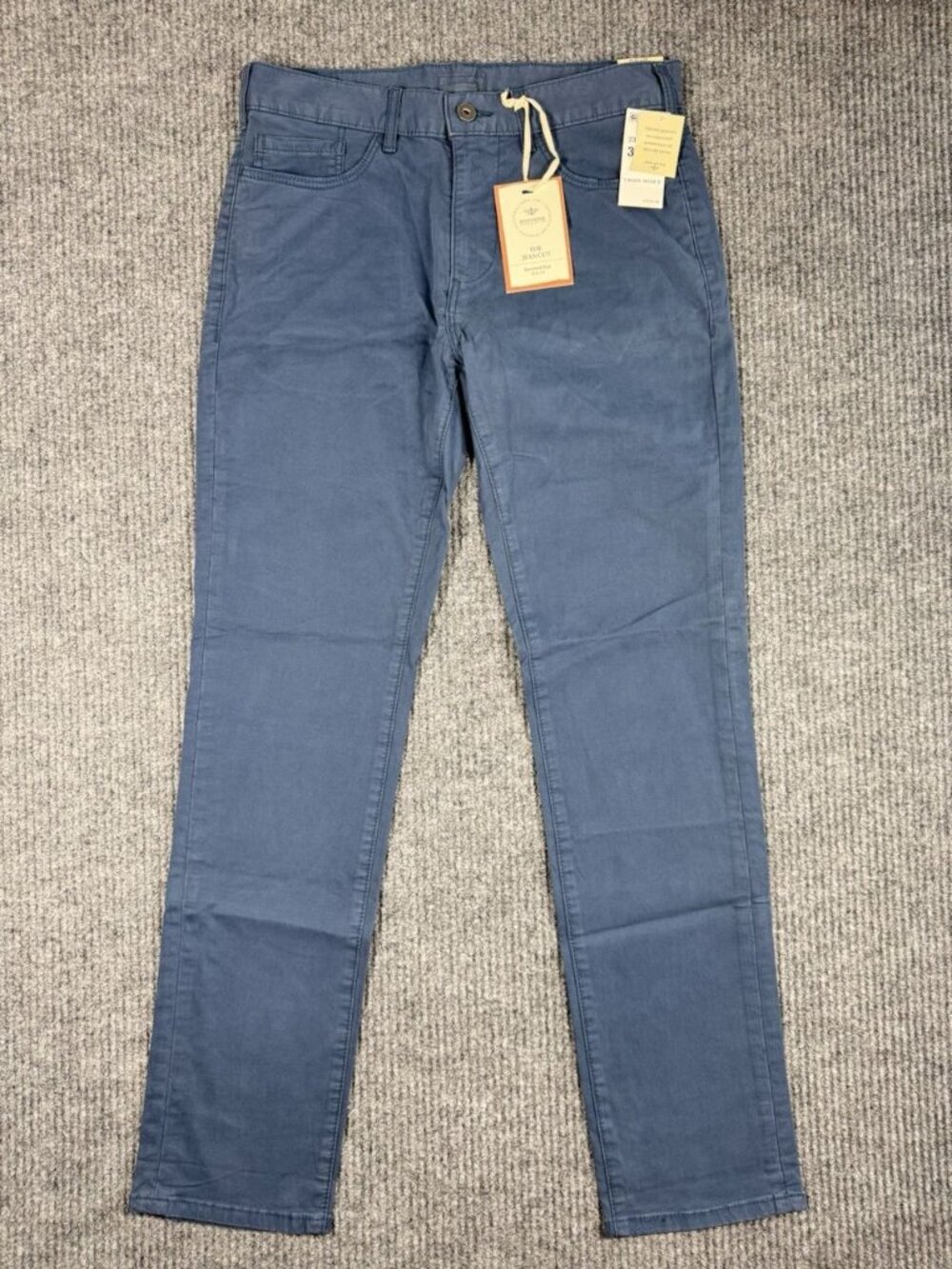 Dockers ‘The Jean Cut’ Pants Men’s 30x32 Blue Garment Dye Slim Fit Straight Leg